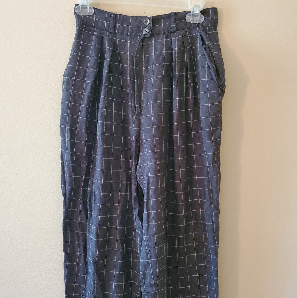 VINTAGE square pattern trousers!